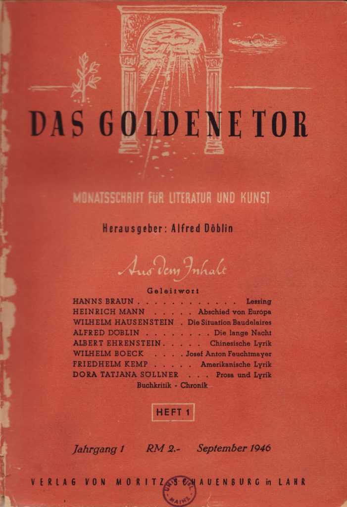 Das goldene Tor (1946)